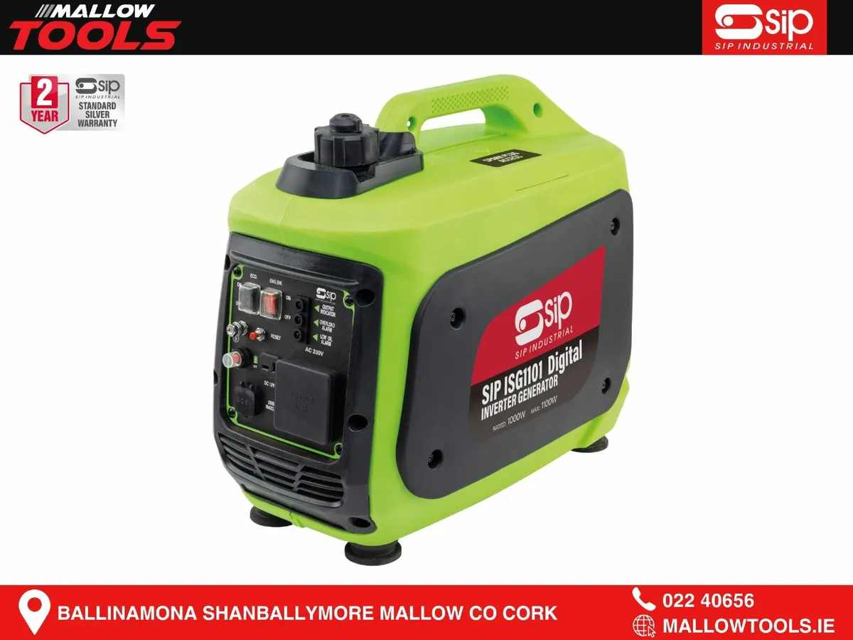 SIP 25400 ISG1101 Digital Inverter PetrolGenerator - Image 1