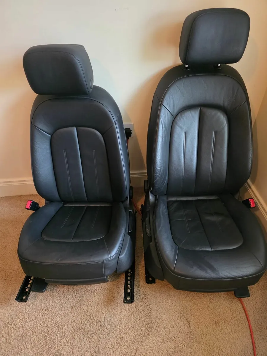 Audi A6 C7 leather interior - Image 1