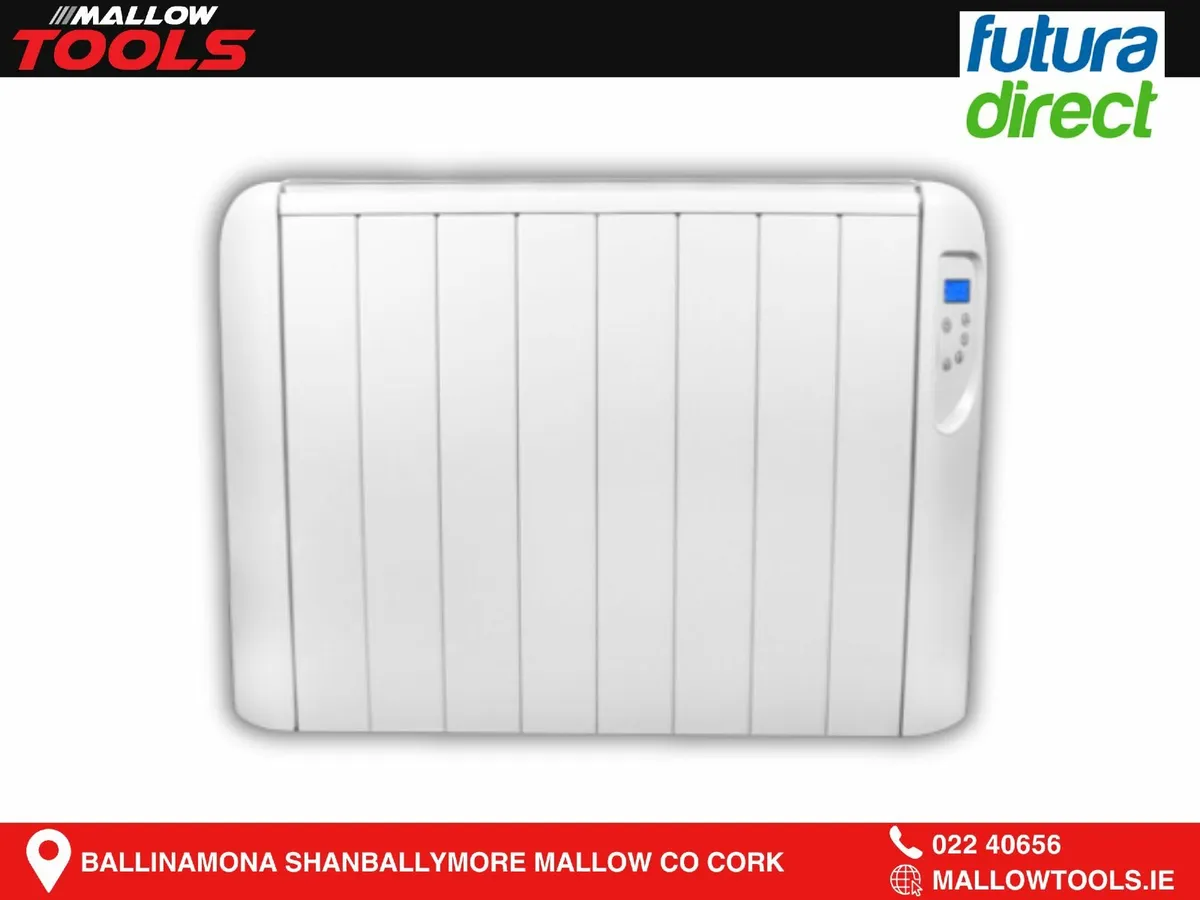 Futura 2000w Eco Slimline Low Energy Electric Rad - Image 1