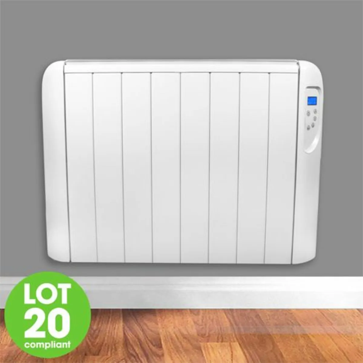 Futura 2000w Eco Slimline Low Energy Electric Rad - Image 2