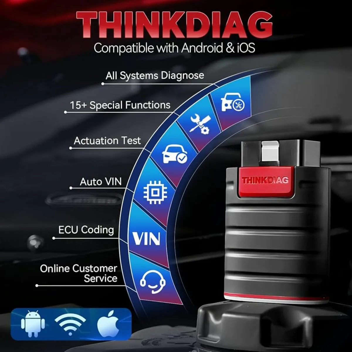 THINKCAR Thinkdiag Full System  Diagnostic Scanner - Image 2