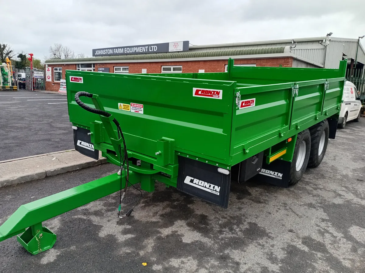 New Cronin Dropside trailers - Image 1