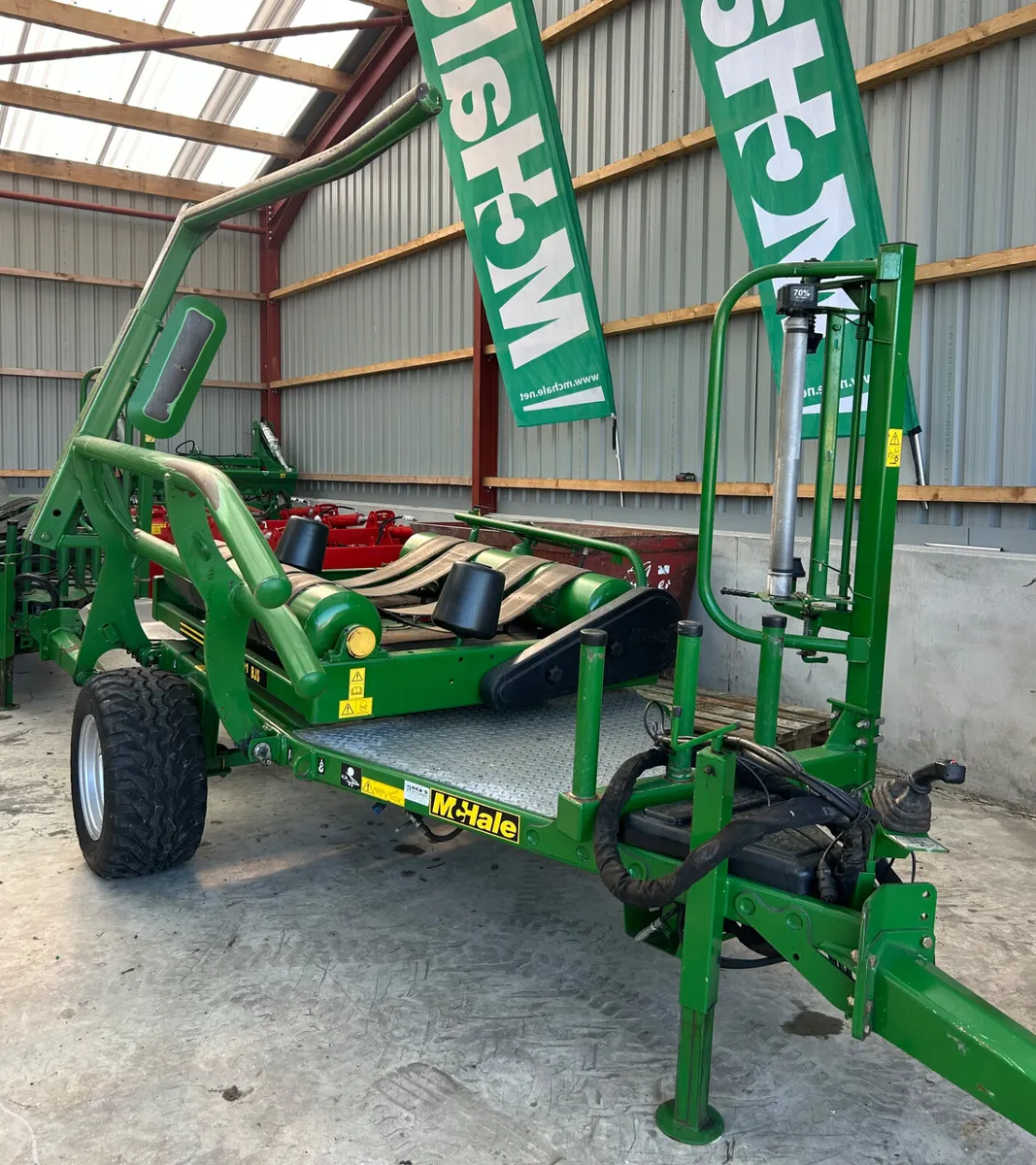 McHale 991 BJS wrapper