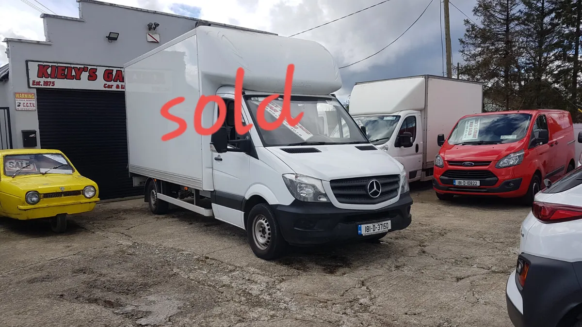 Mercedes-Benz Sprinter LUTONBOX TAIL FIFT VAT INVO - Image 1