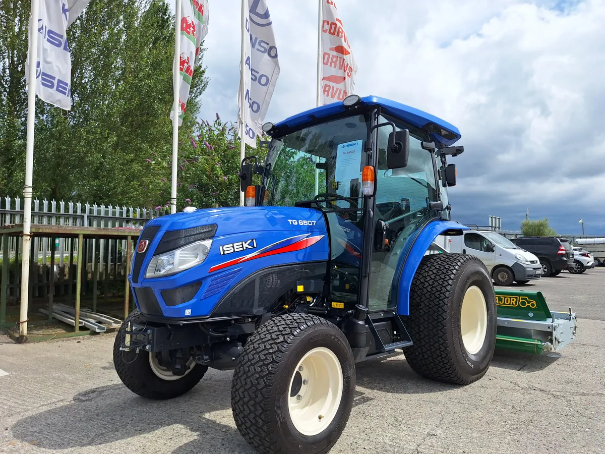Iseki TG6507 Cab Compact Tractor - Image 1