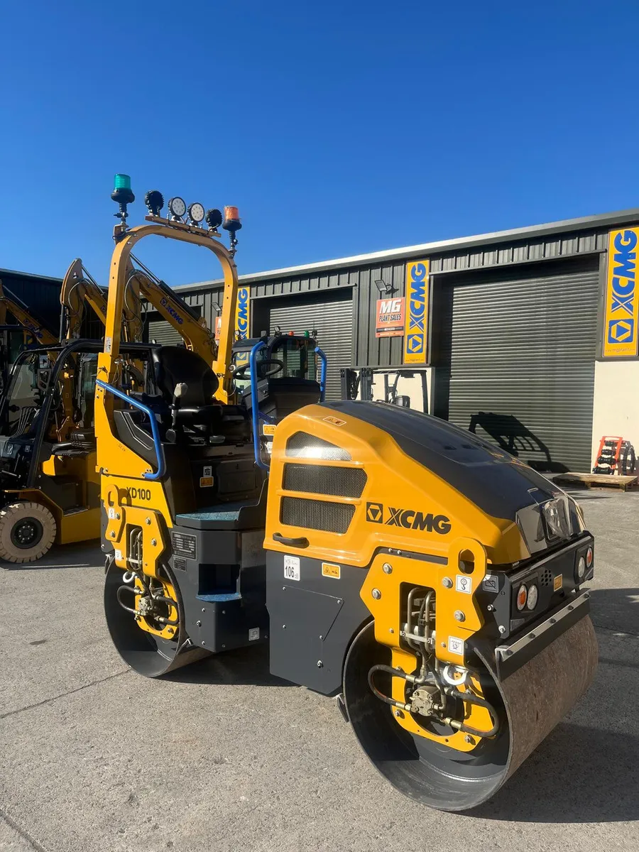 Brand New XCMG XD100 Dual Drum Roller - Image 4