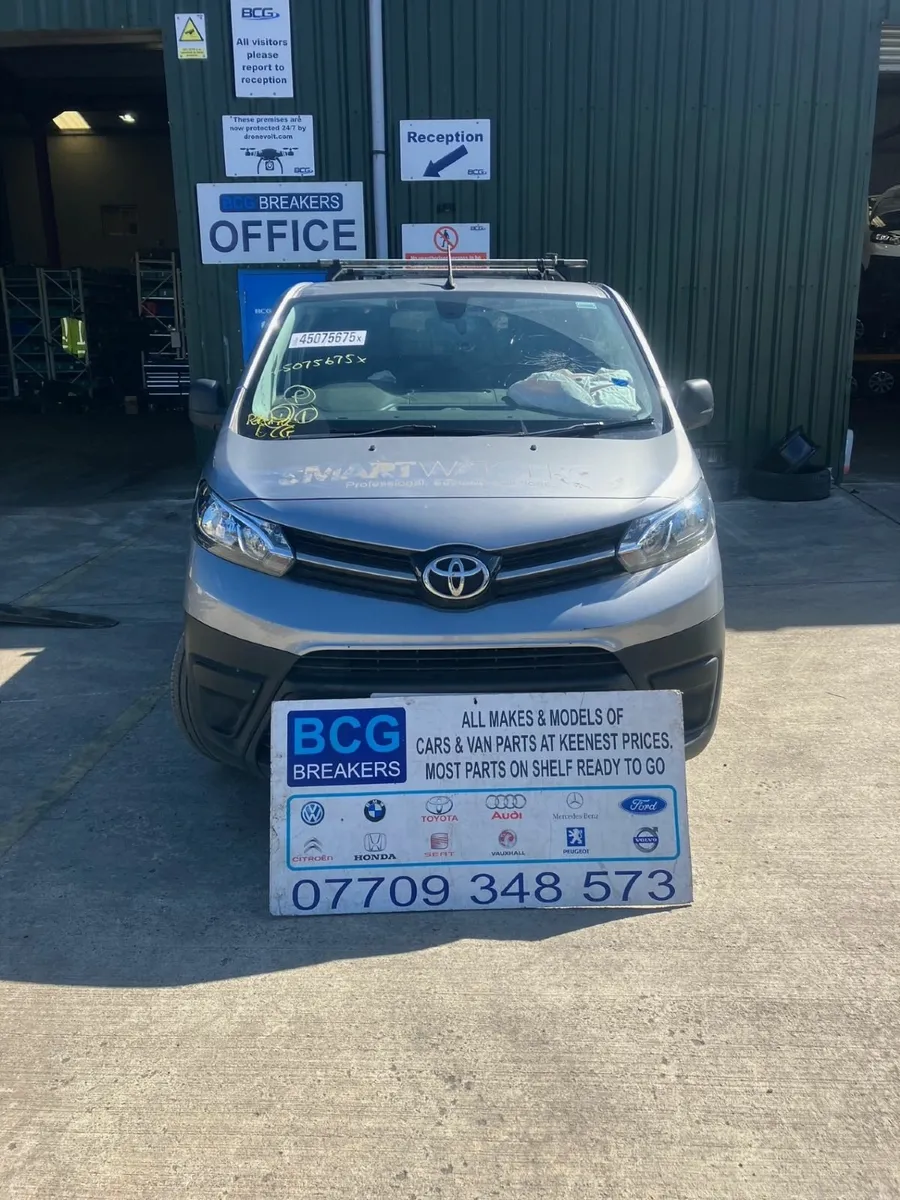 2022 toyota pro ace parts breaking