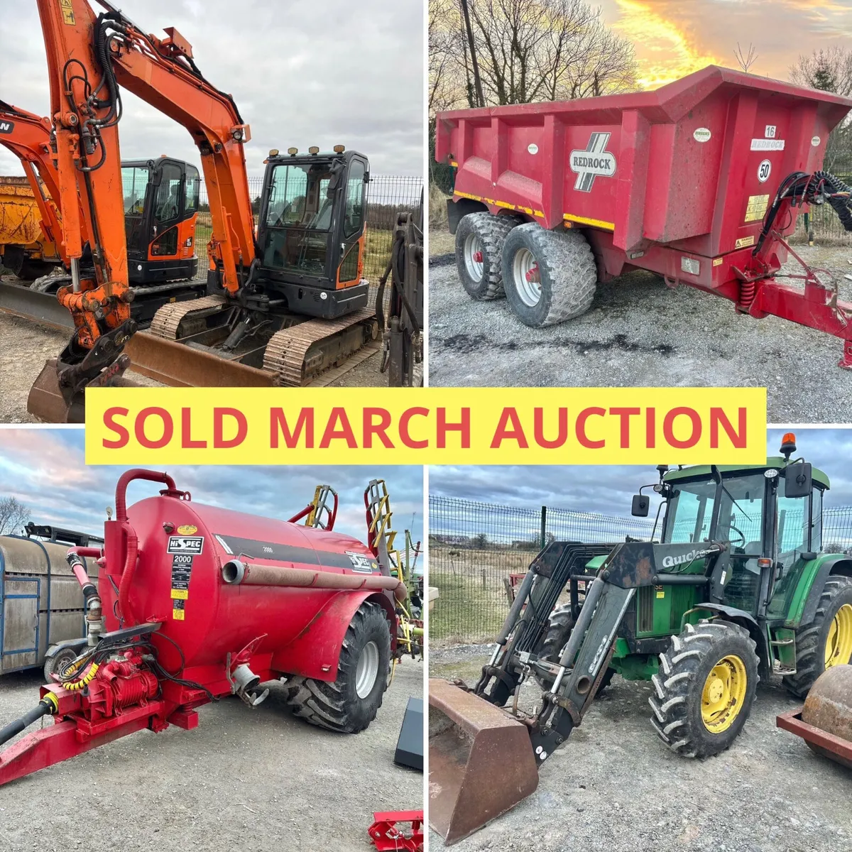 Portlaoise Machinery Auction Entries Accepted - Image 1