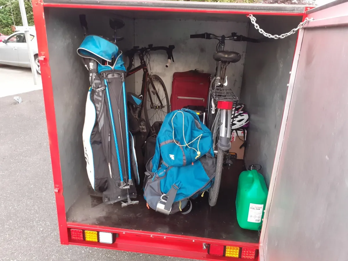 Camping Holiday boxvan trailer for hire - Image 2