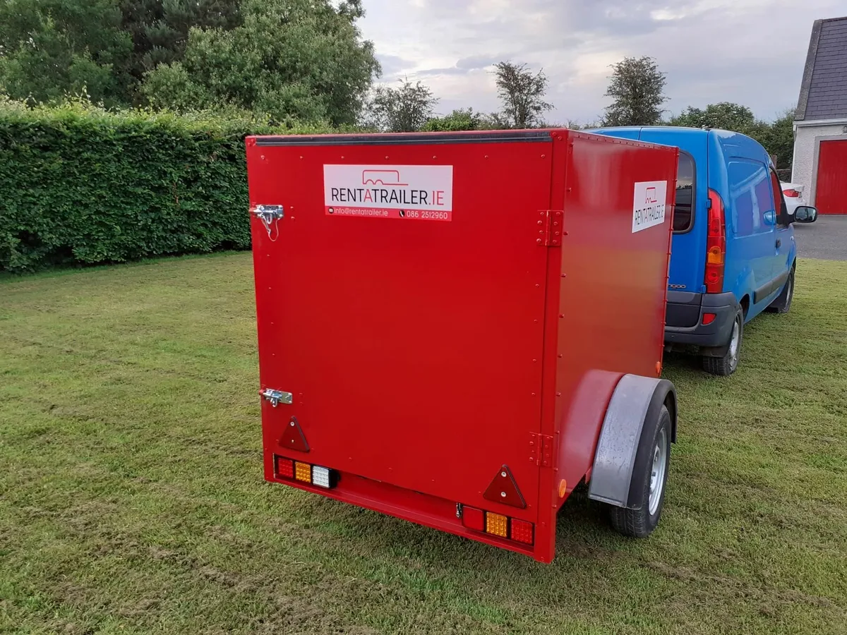 Camping Holiday boxvan trailer for hire - Image 3