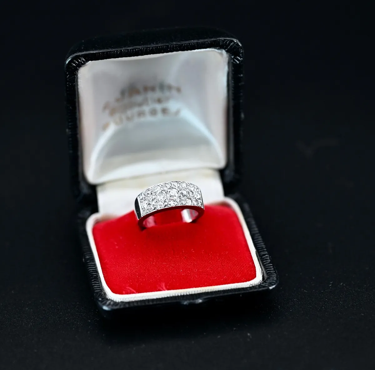 Antique Art Deco Diamond Ring - Eternity / Diamond - Image 3