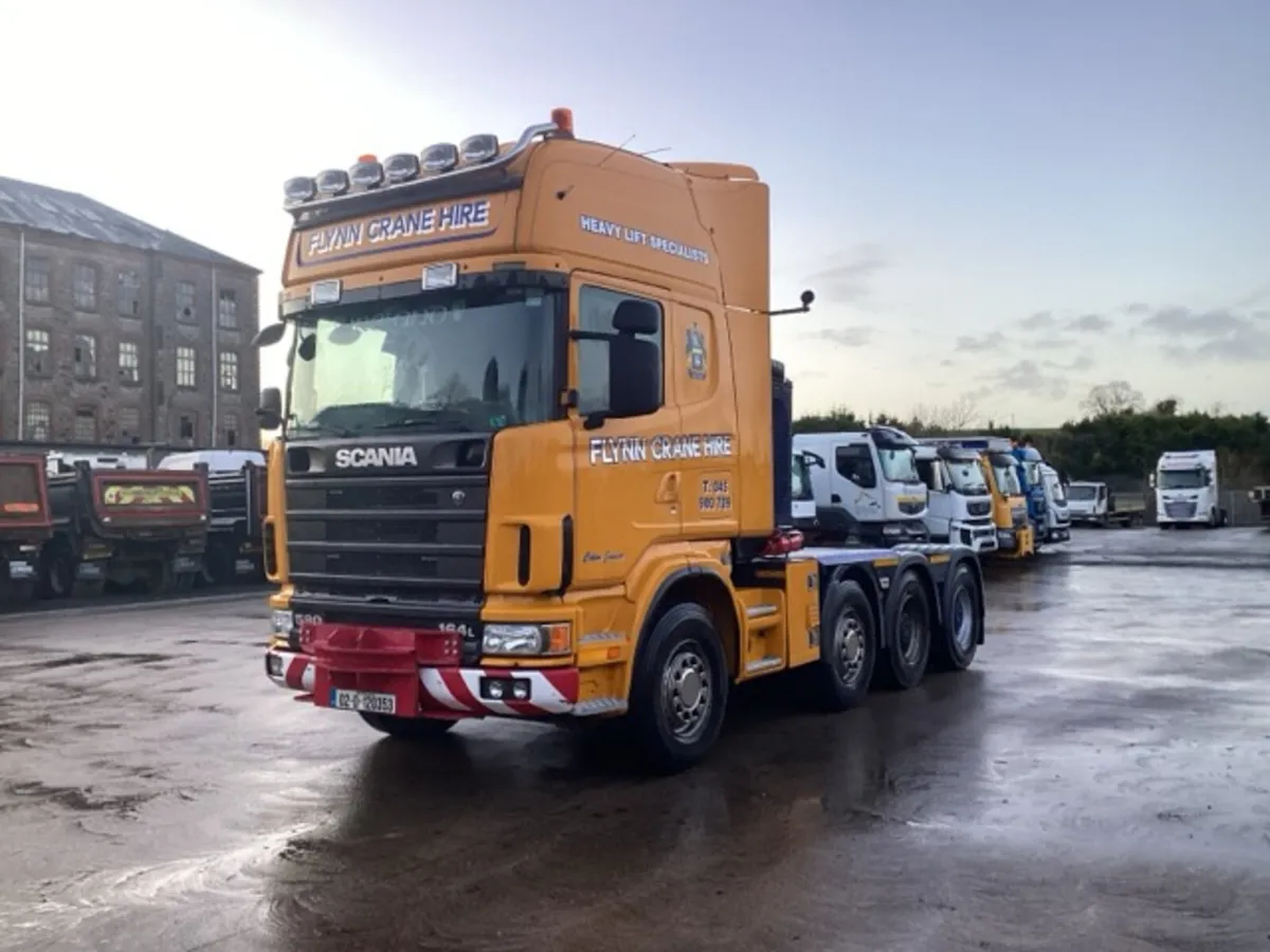 2002 Scania 164.580 8x4 - Image 3