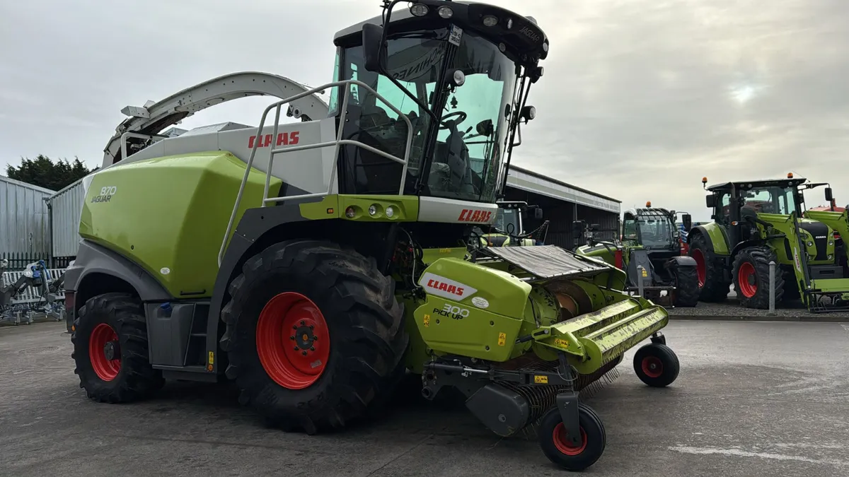 2018 Claas jaguar 870 - Image 2