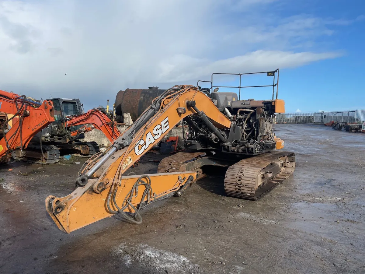 Case CX145D SR Dismantling - Image 2