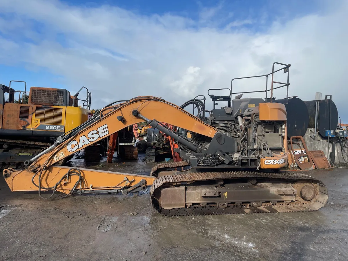 Case CX145D SR Dismantling - Image 1