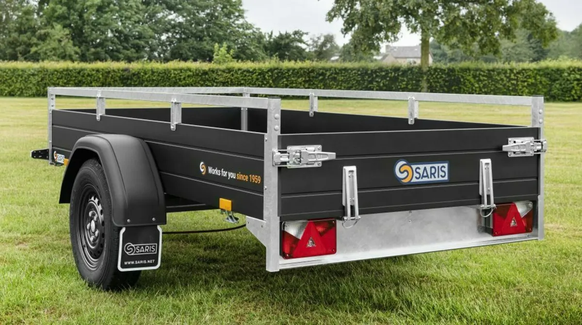Classic Black  Aluminum Trailer  8 x 4 , 1350 Kg - Image 3