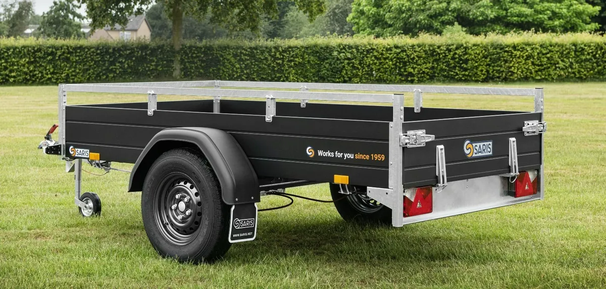 Classic Black  Aluminum Trailer  8 x 4 , 1350 Kg - Image 4