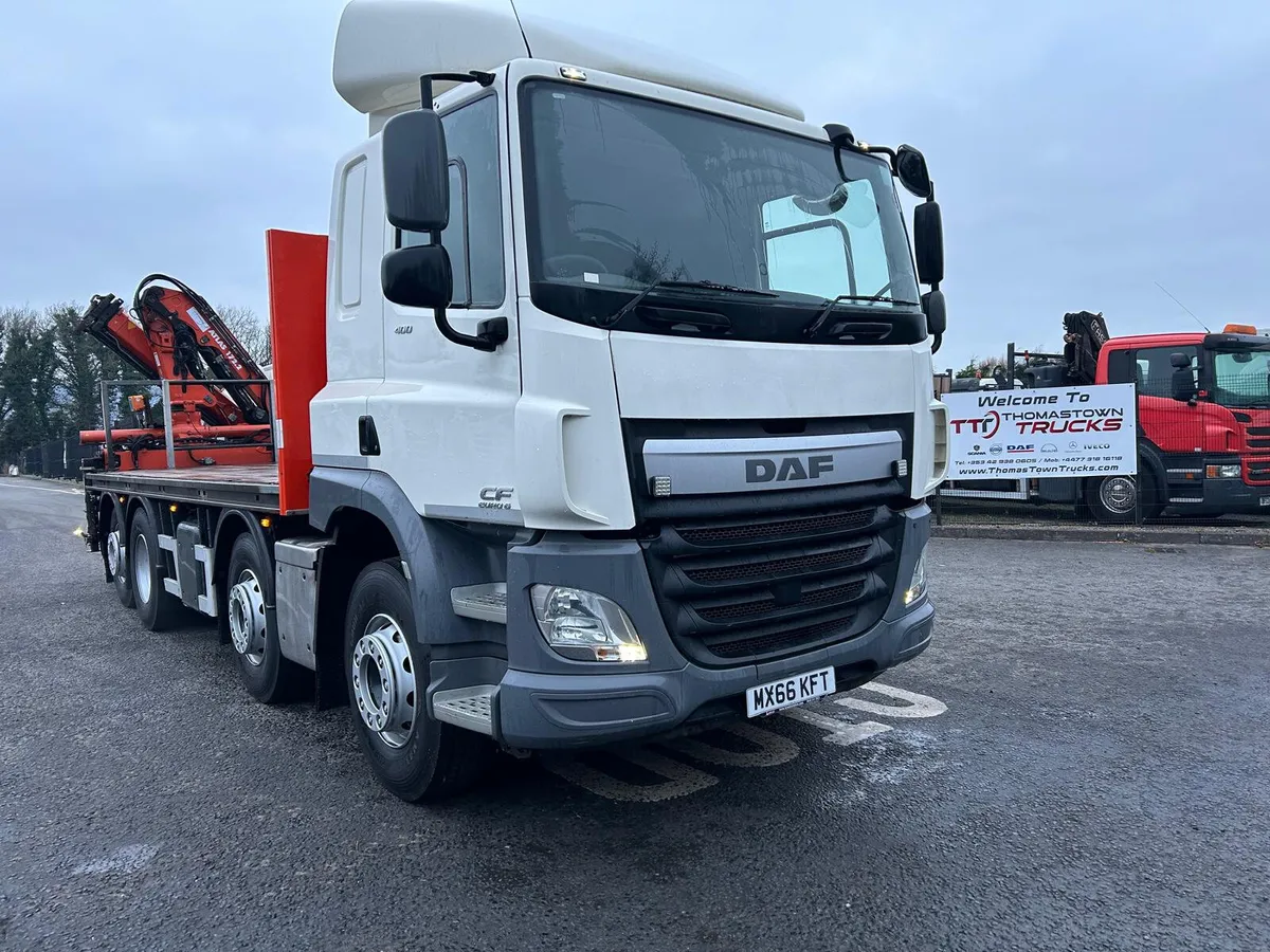 2017 DAF CF 400 EURO 6, Sleepercab, 8X2 Rear Lift - Image 1