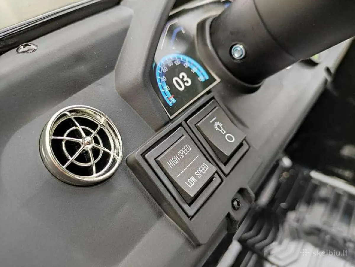 Clash XL 24V Electric Ride On Buggy Black - Image 2