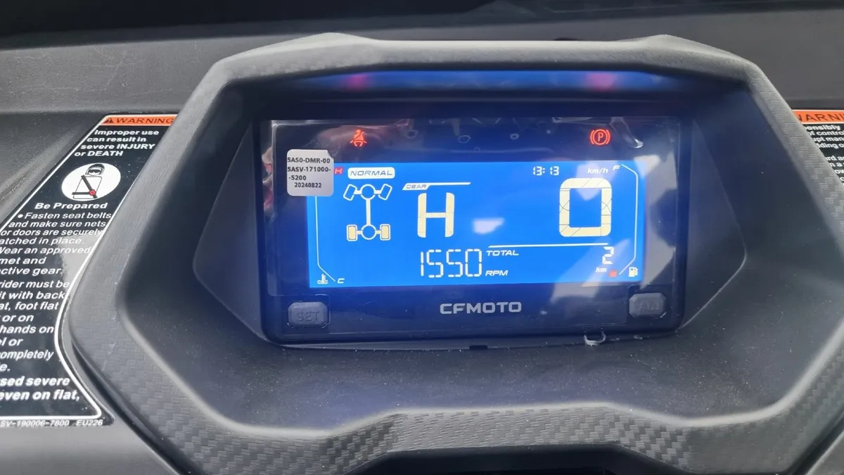 NEW CFMOTO U600 with cab & heater - Image 3