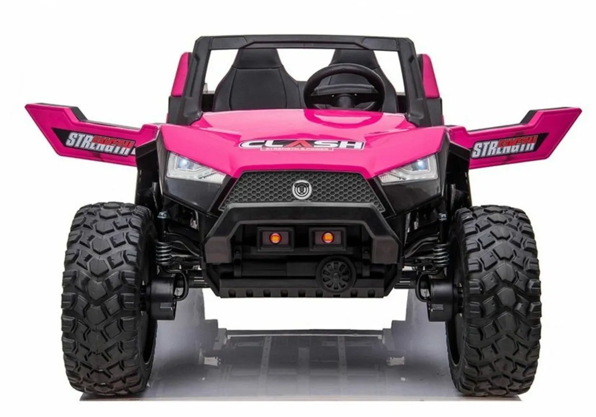 Clash XL 24V Electric Ride On Buggy Pink - Image 4