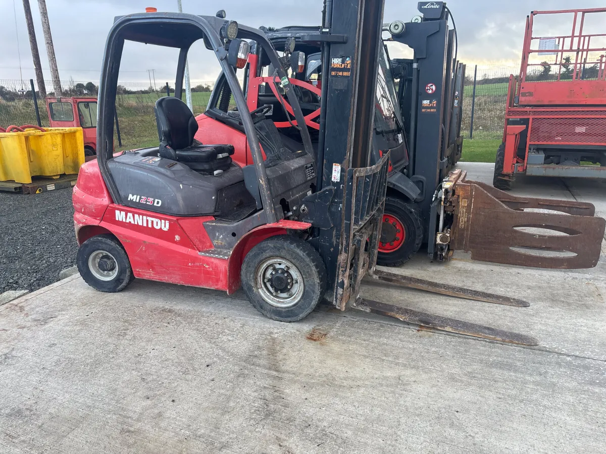 Manitou forklift - Image 1