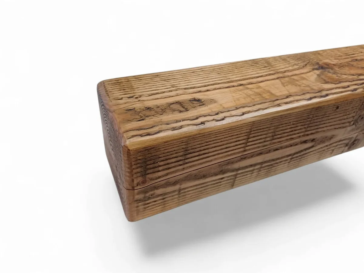 Rustic Fireplace Mantels – Solid Wood -Custom Made - Image 3