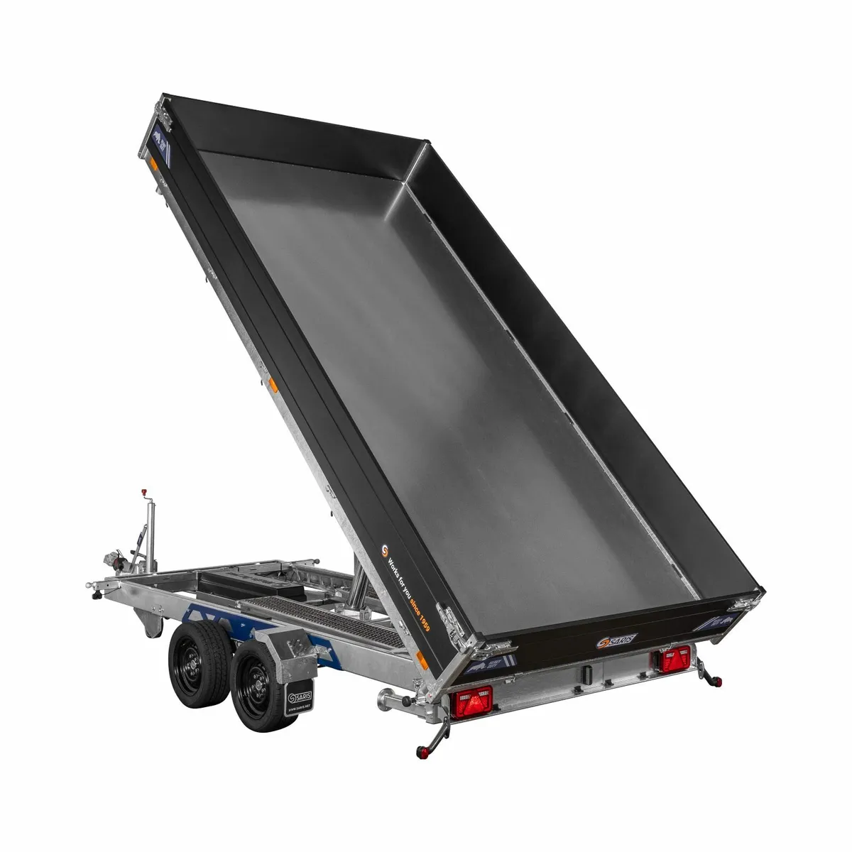 Black Aluminum -  Heavy  Duty 3 Way Tipper - Image 4