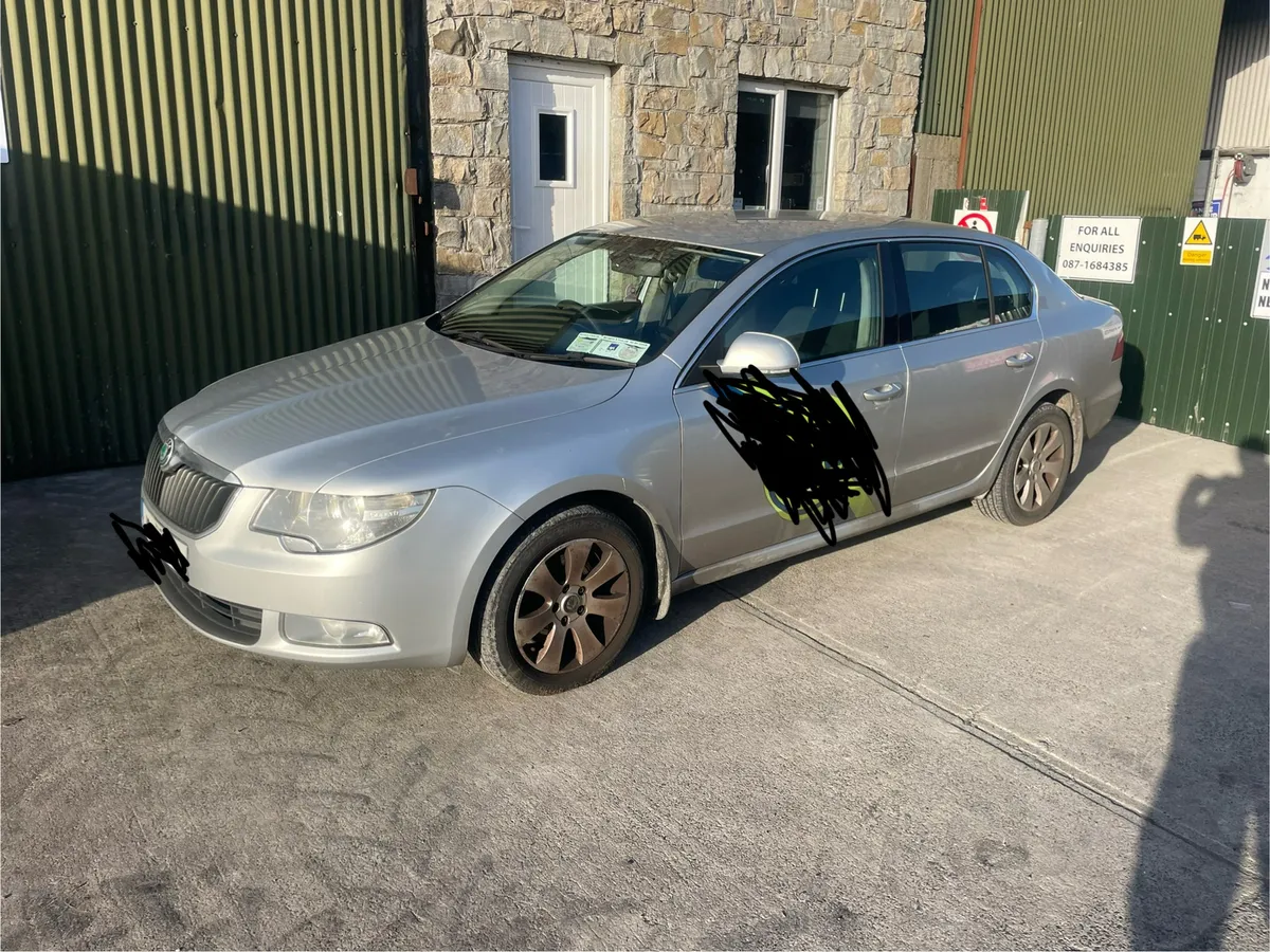 2011 skoda superb 1.9 tdi for dismantling