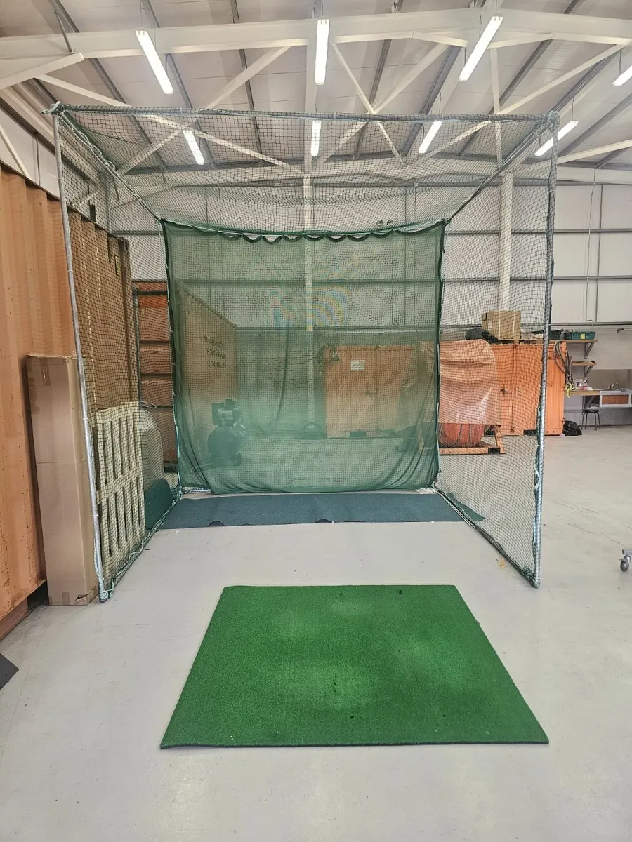 Golf cage & Mat - Image 2