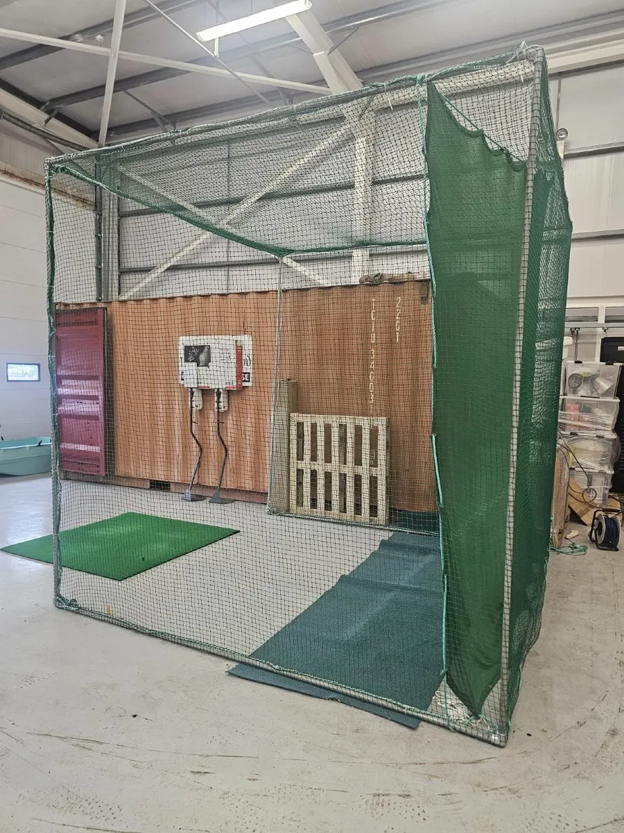 Golf cage & Mat - Image 4