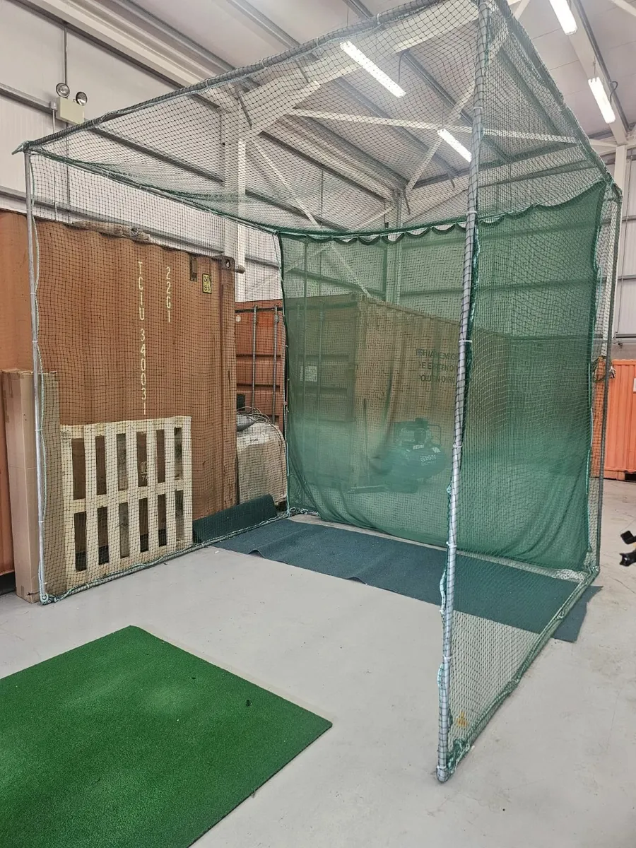 Golf cage & Mat - Image 3
