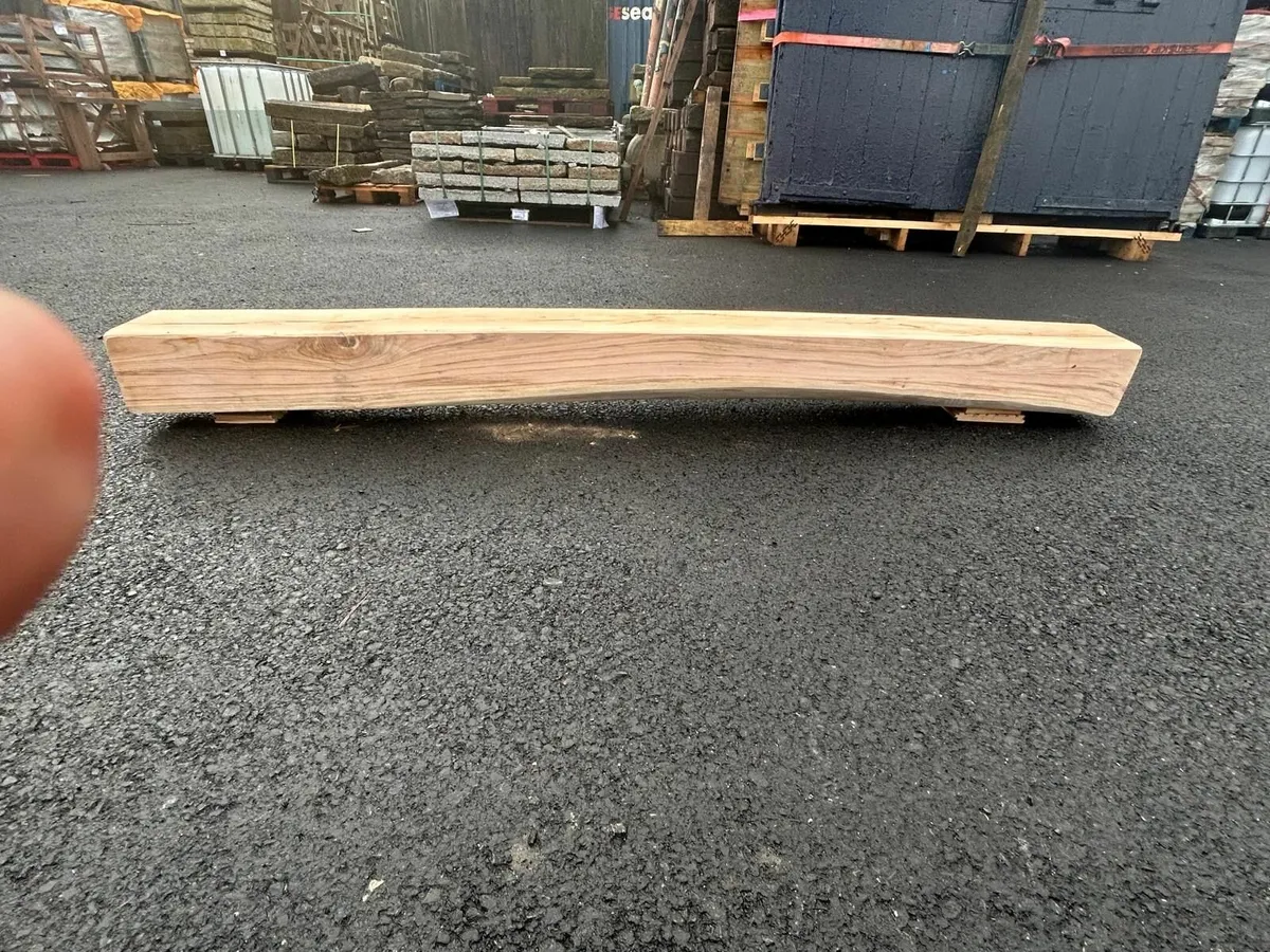 2.5 mtr Raw Oak Beams - Image 2