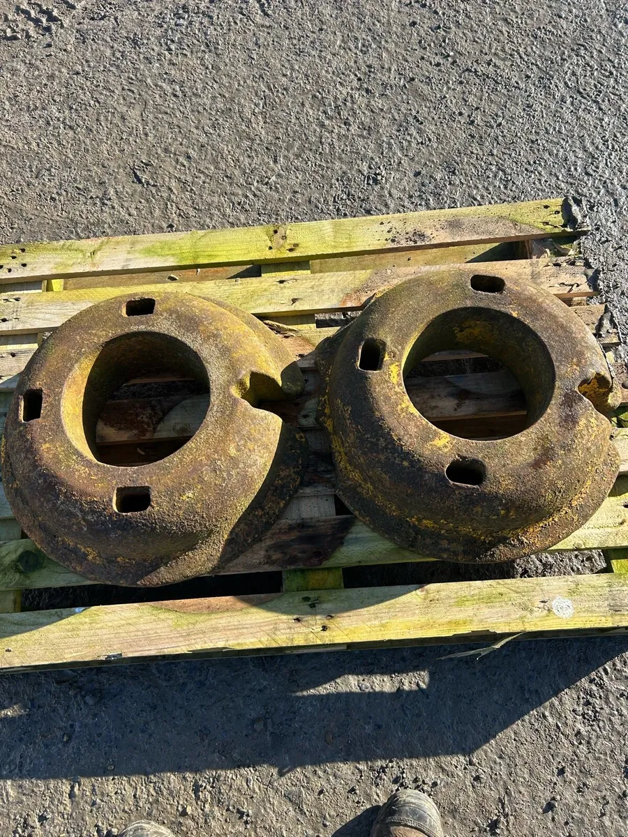 Tractor wheel weights - Image 1