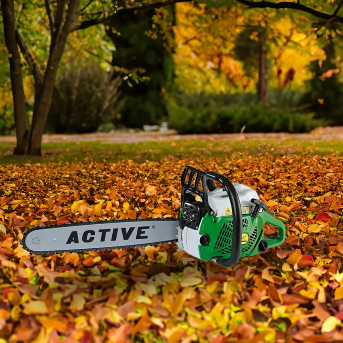 Active 51.51 Chainsaw with free Log Stand - Image 1