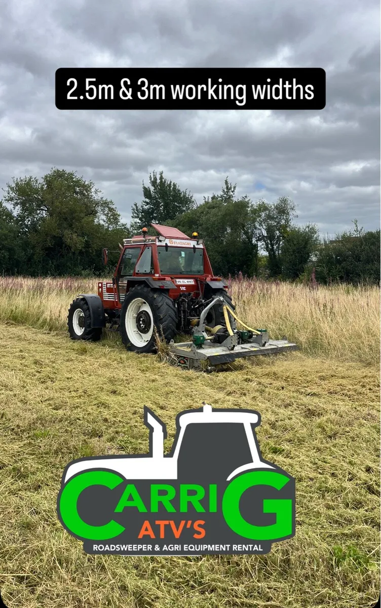 FOR HIRE - Major Cyclone Mulcher - Image 1