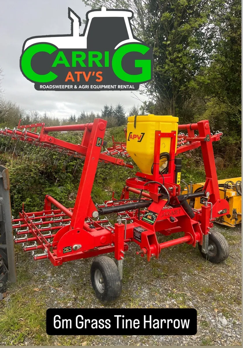 FOR HIRE - Grass Land Harrow/Rakeman - Image 3