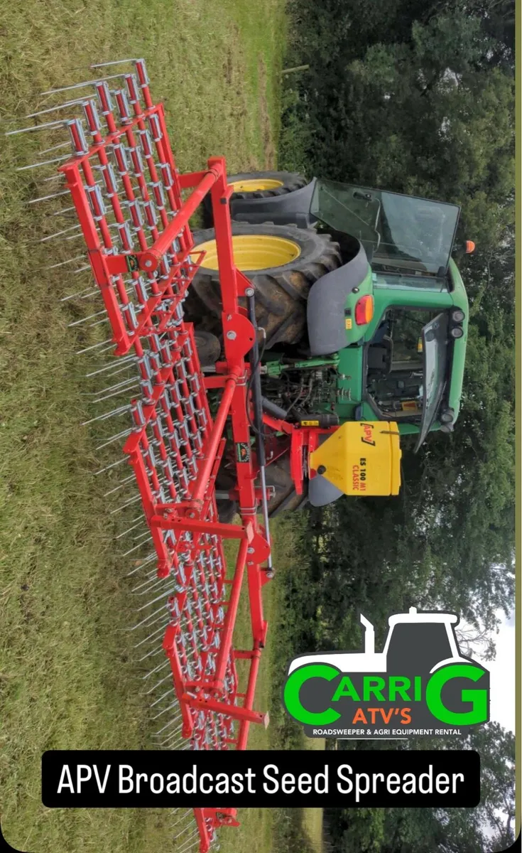 FOR HIRE - Grass Land Harrow/Rakeman - Image 1