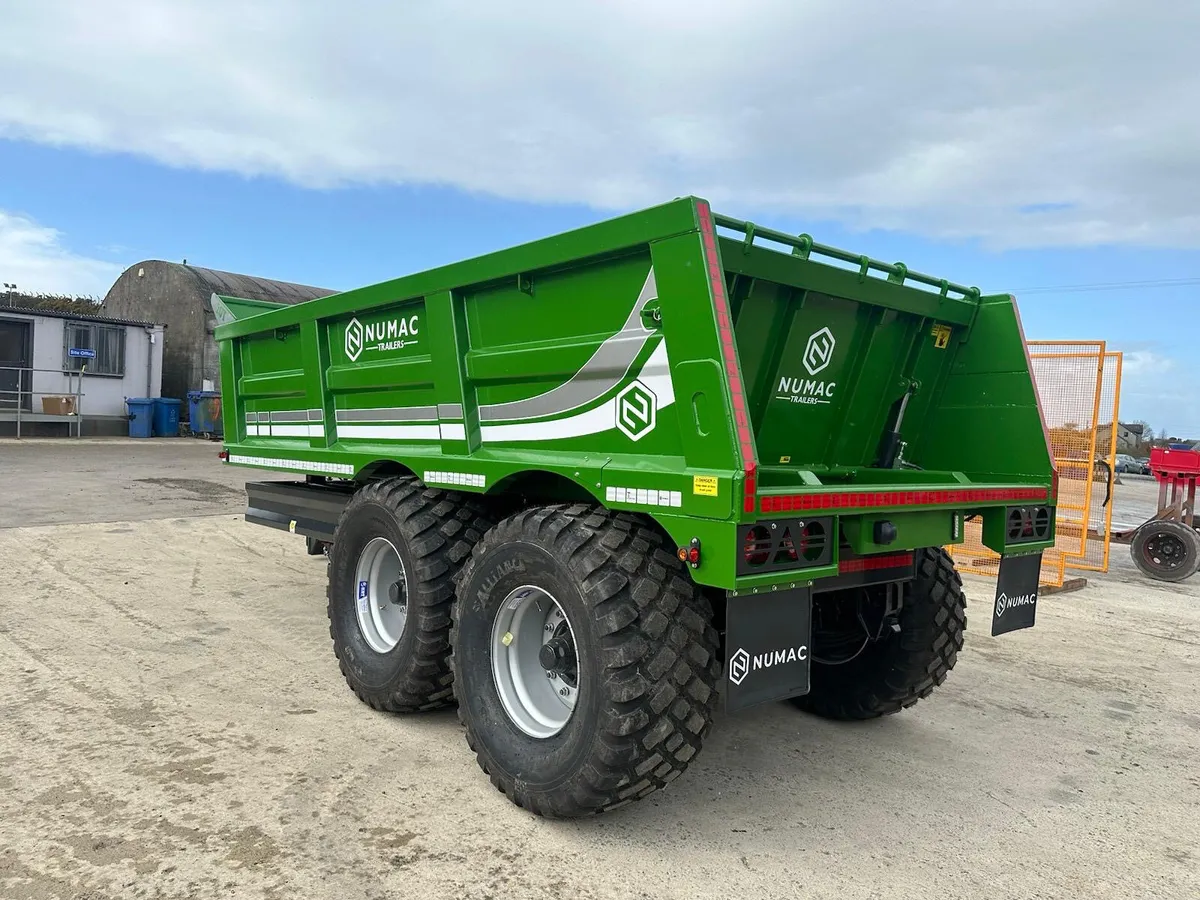 INSTOCK! Numac 20 Ton Dump Trailer with Magic Door - Image 4