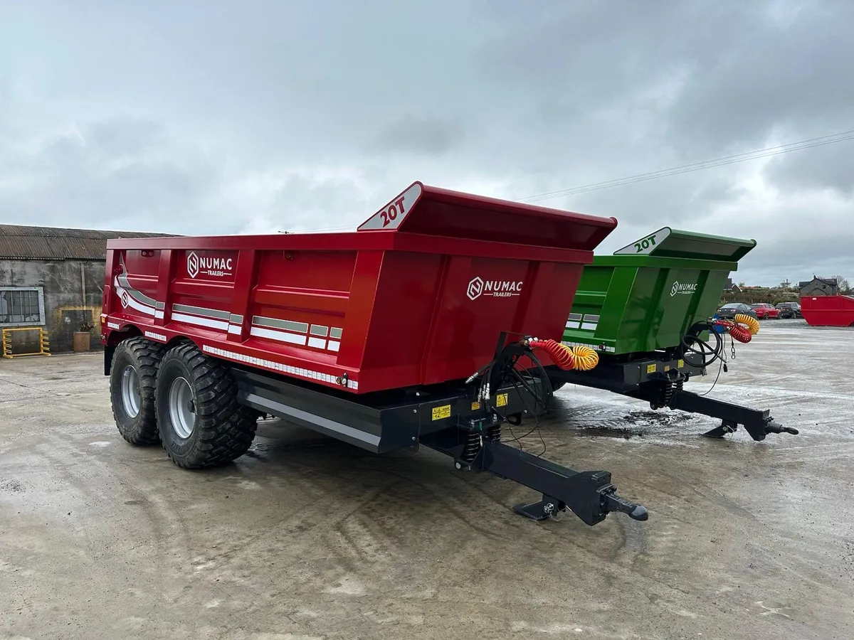 INSTOCK! Numac 20 Ton Dump Trailer with Magic Door - Image 2