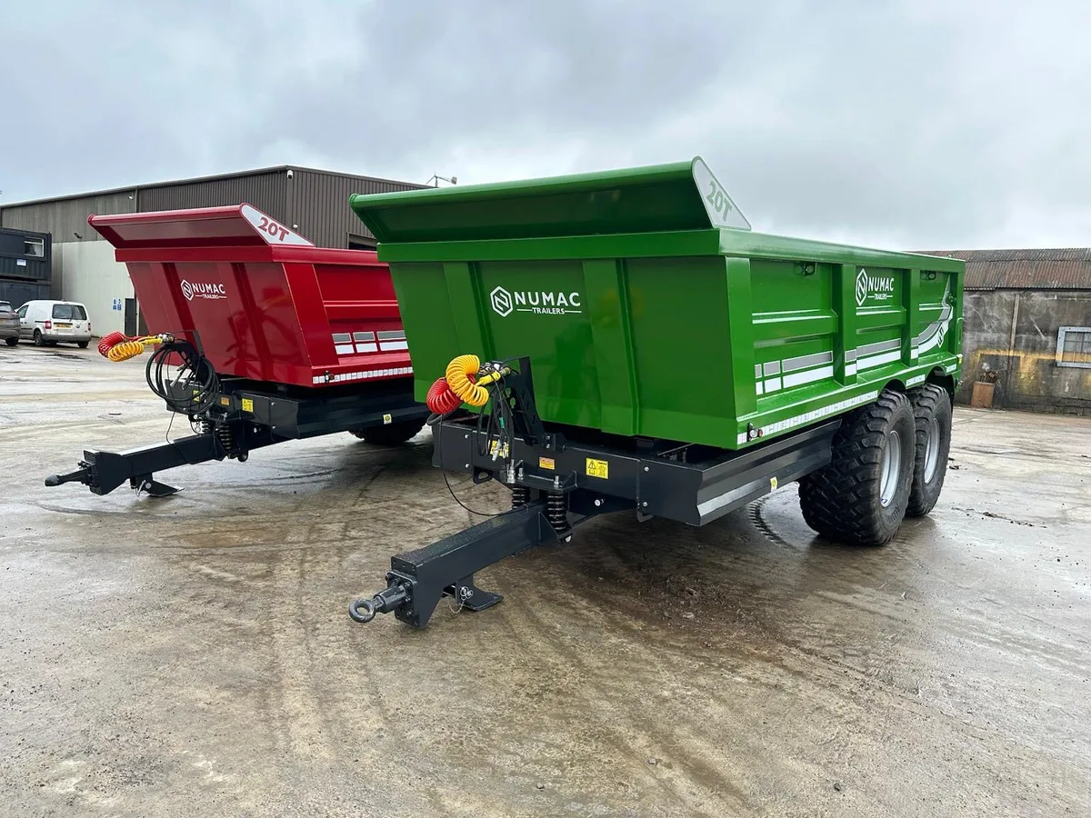 INSTOCK! Numac 20 Ton Dump Trailer with Magic Door - Image 1