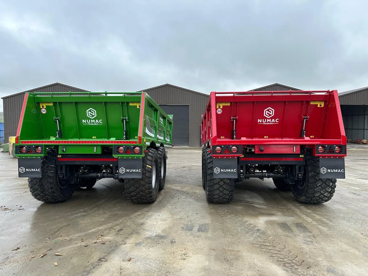 INSTOCK! Numac 20 Ton Dump Trailer with Magic Door - Image 3
