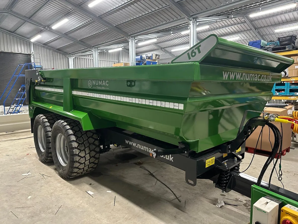 16T Half Pipe Dump Trailer - Image 3