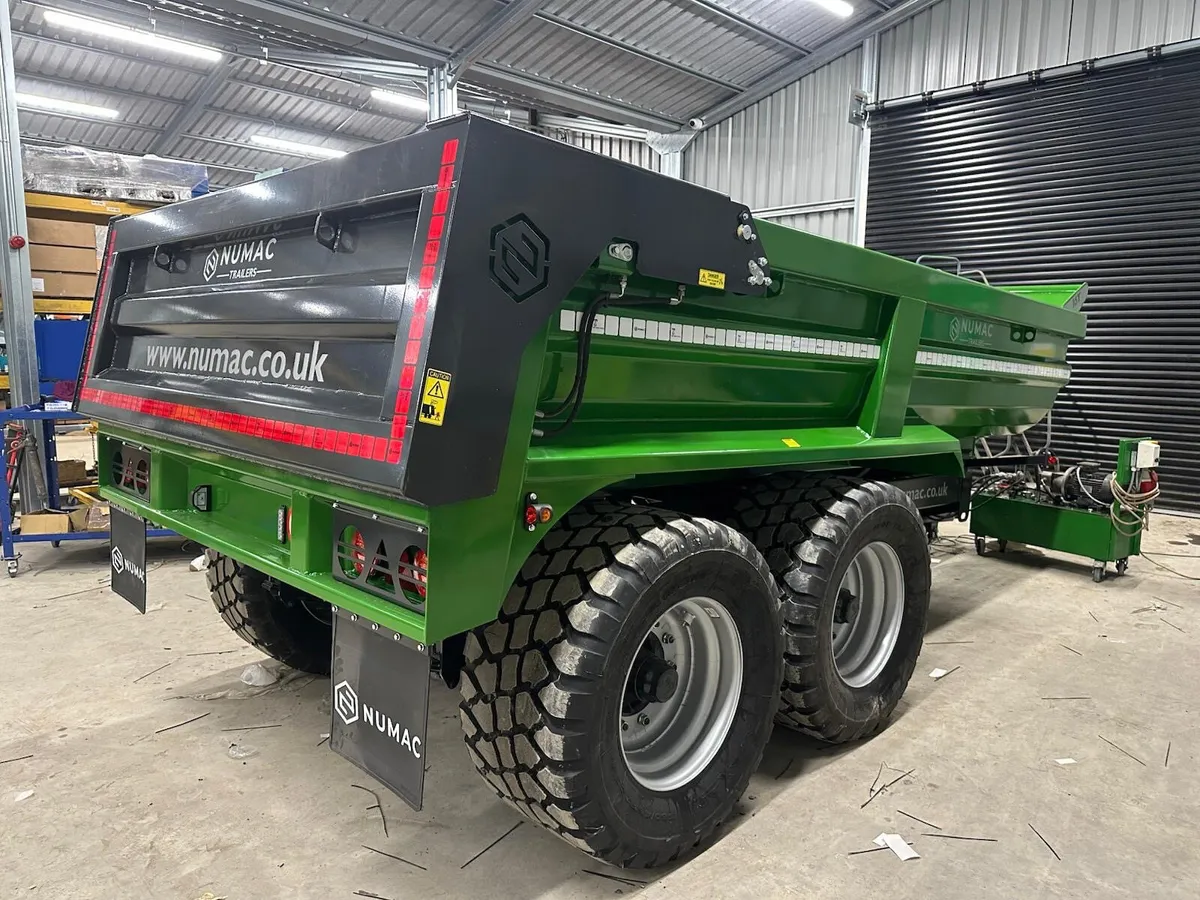 16T Half Pipe Dump Trailer - Image 4