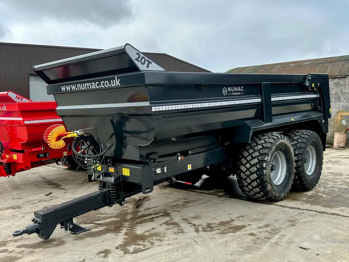 20 Ton Half Pipe Dump Trailer - Image 1