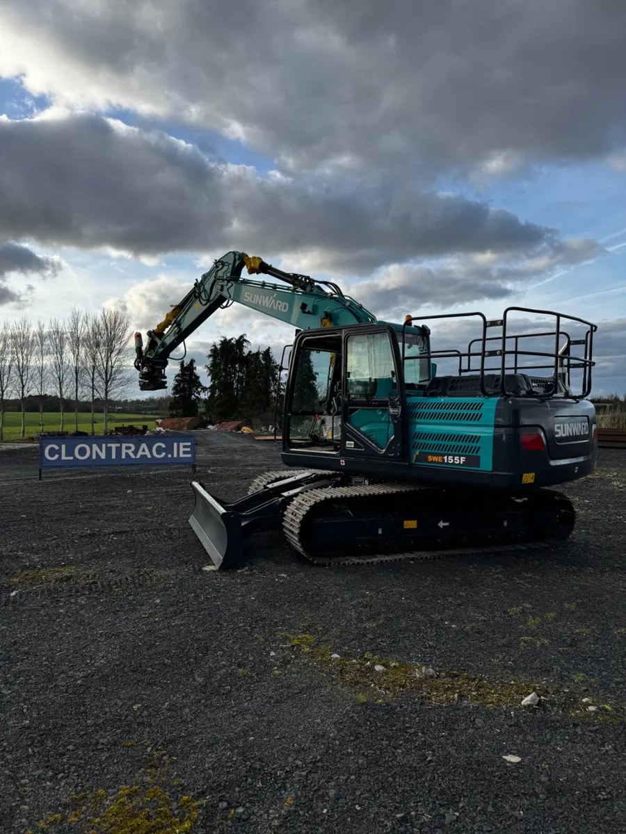 Sunward 155F with Steelwrist Tiltrotator - Image 1