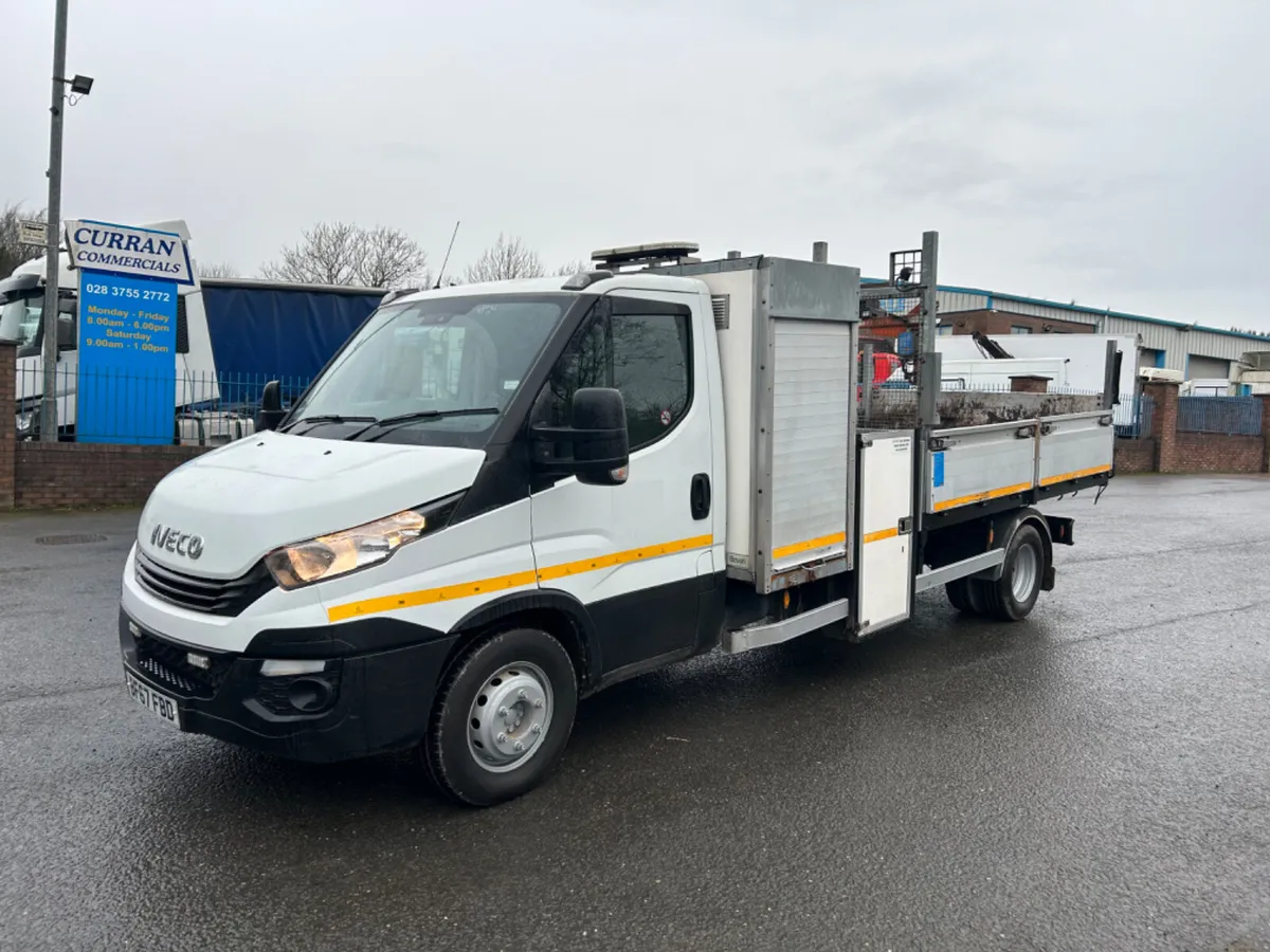 2017 iveco daily 70c18 7.2 ton tipper - Image 1