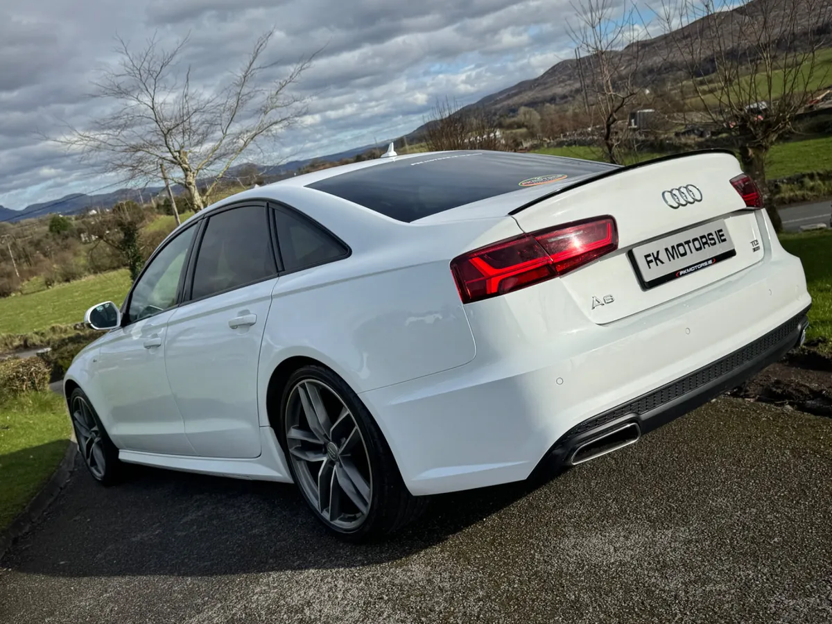 Audi a6 c7 boot lip spoiler