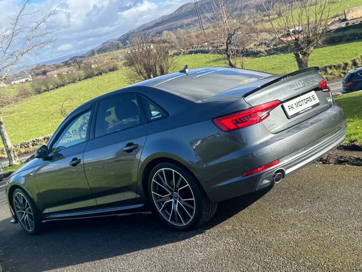 2016+ Audi a4 b9 boot lip spoiler & body kit lips - Image 1