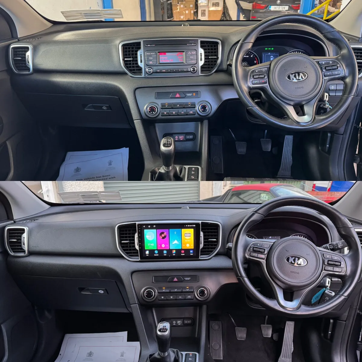KIA Sportage Android Radio Carplay - Image 1
